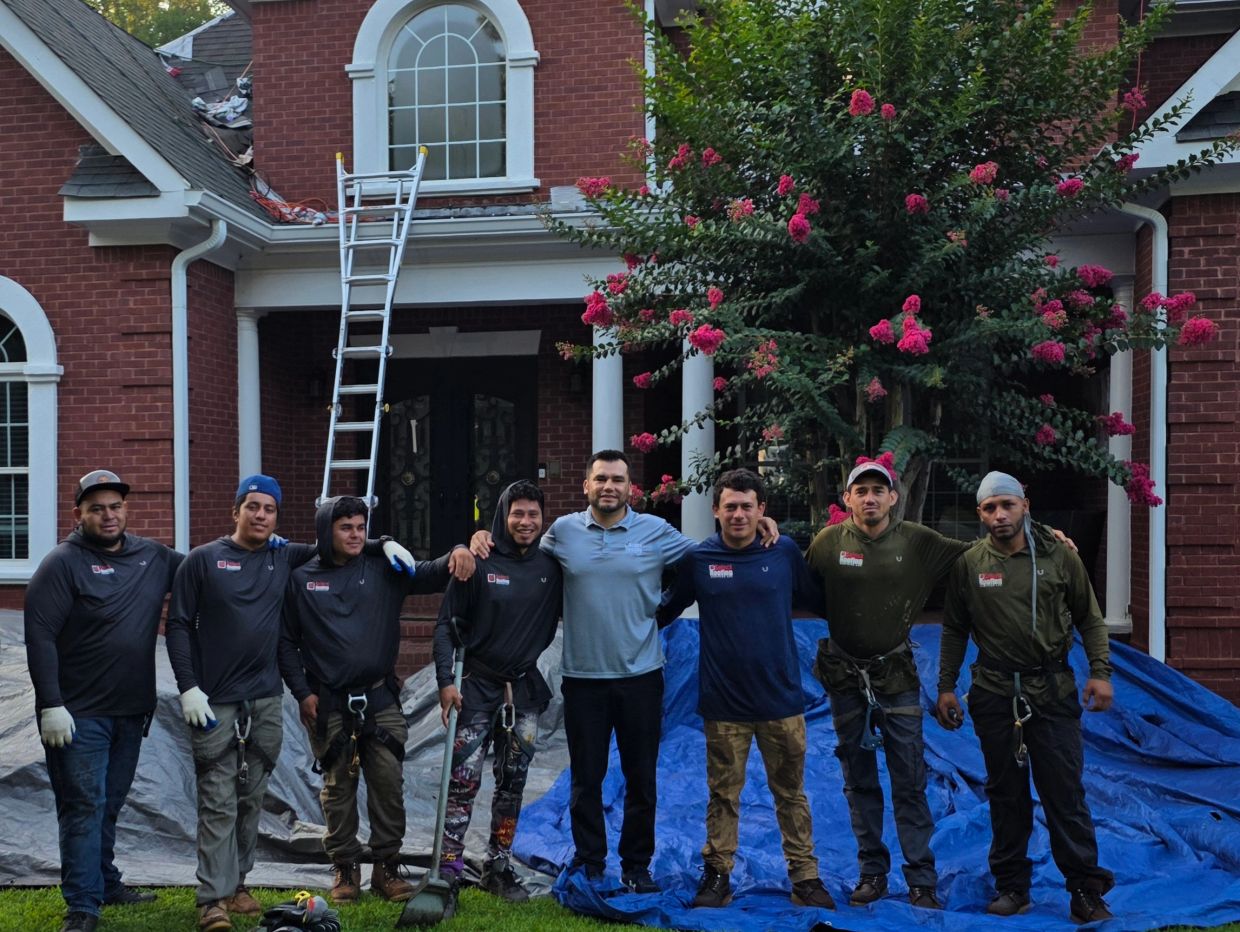 Select Roofing Services professional at work