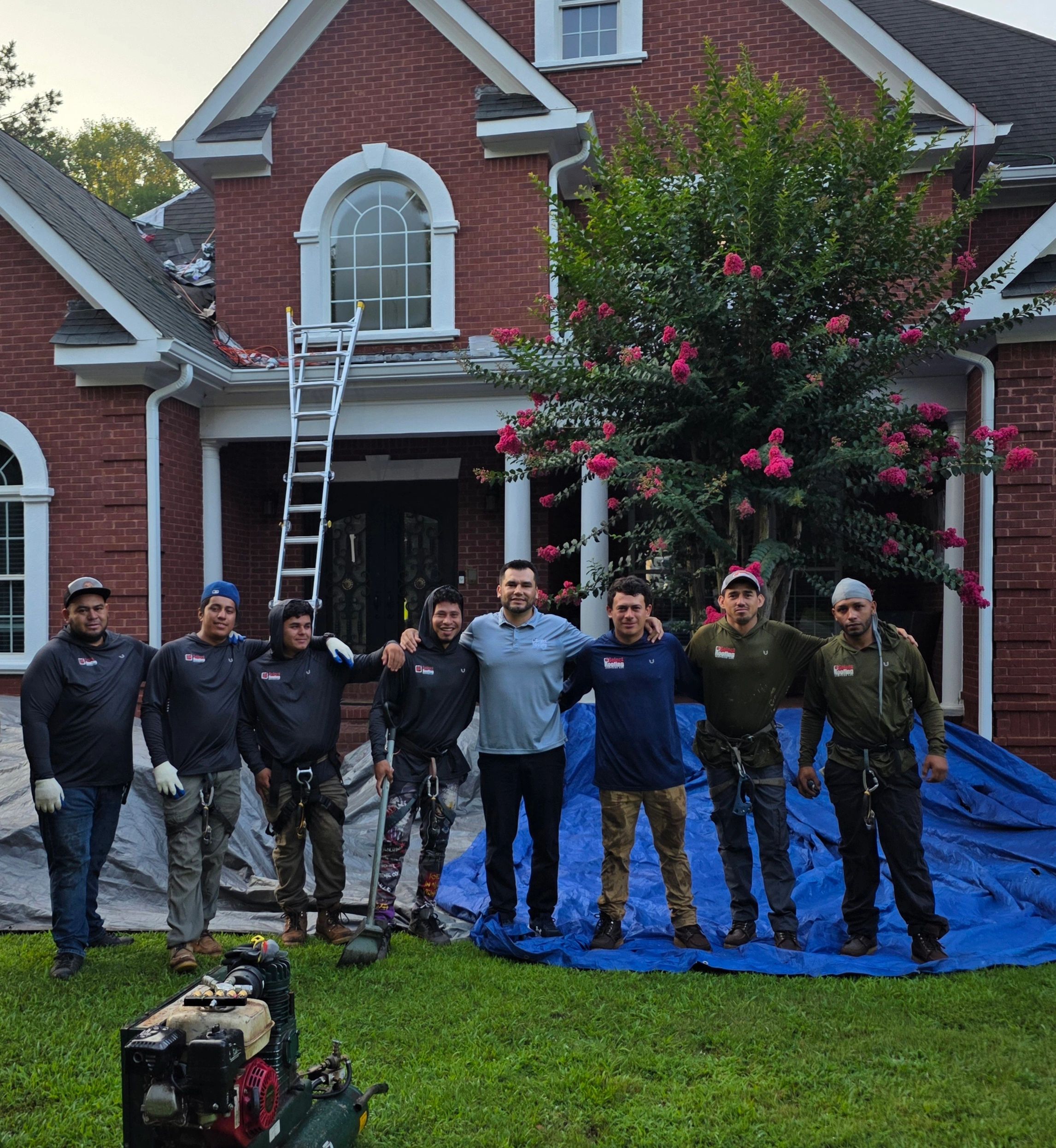 Select Roofing Services team