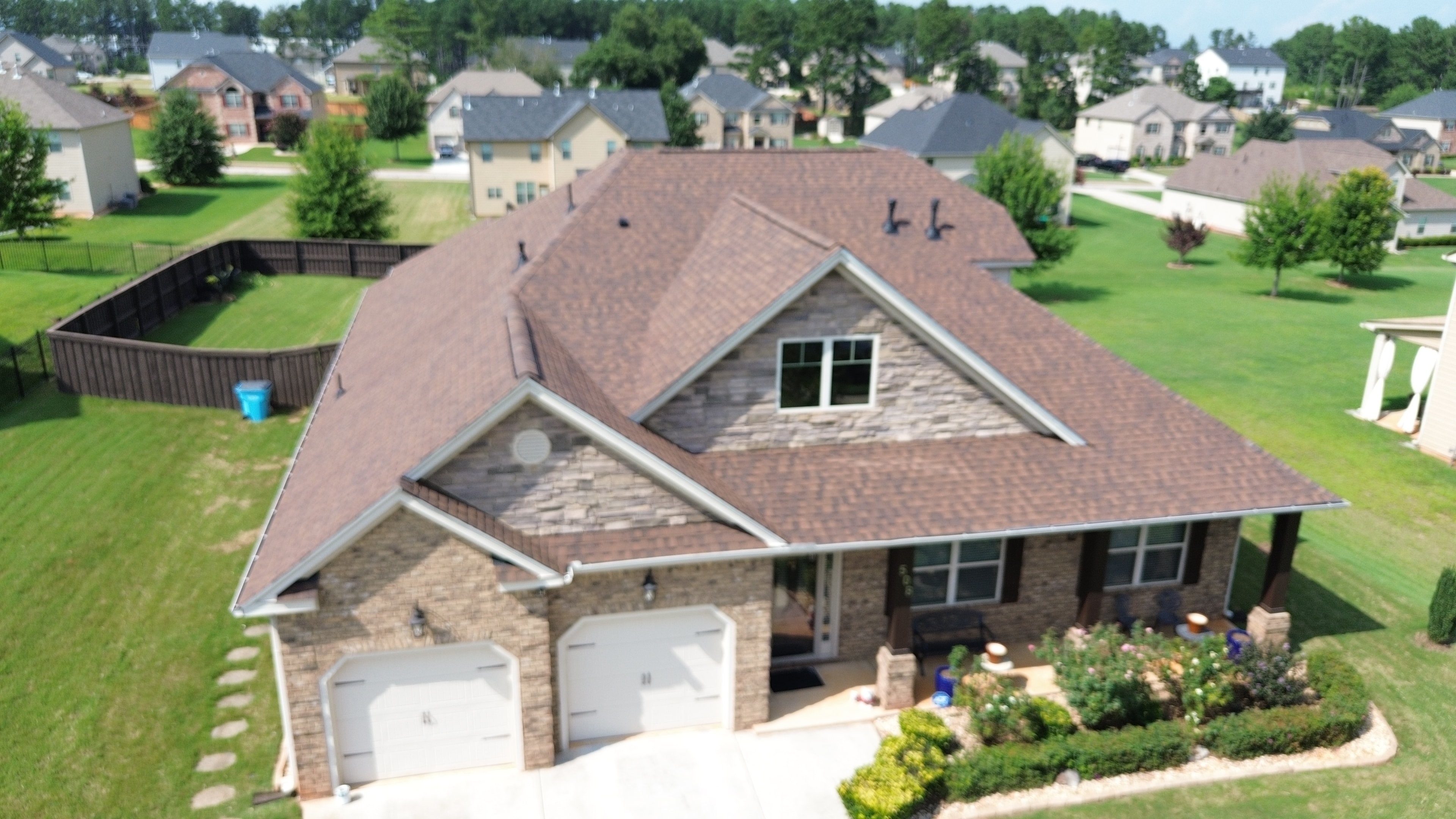 Roof replacement on Dandridge St McDonough GA