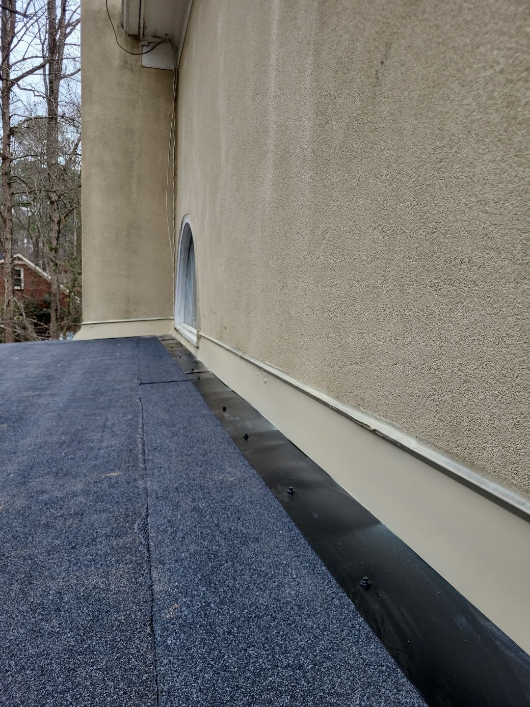 Low slope roof installation on Royal Ridge Way Fayetteville GA